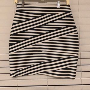 High waisted fitted pencil skirt from Express